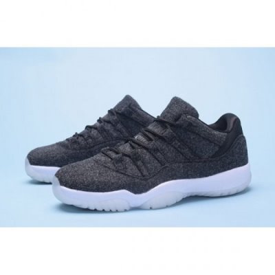 Nike Erkek Air Jordan 11 Low Koyu Gri / Metal Gümüş / Siyah Basketbol Ayakkabısı Türkiye - 15S2NFP7